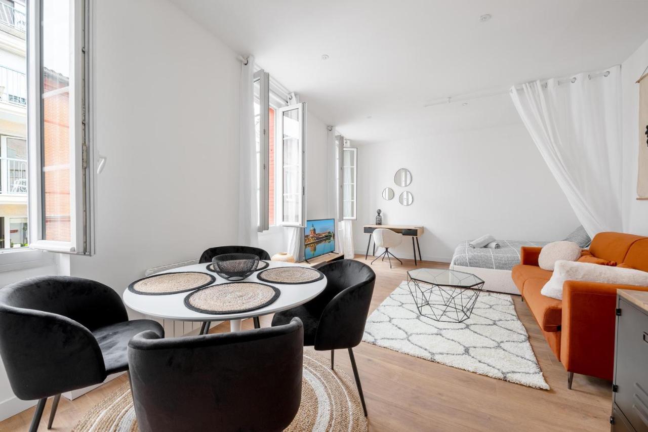 Appartement Moderne A 2 Pas De La Gare Toulouse Dış mekan fotoğraf